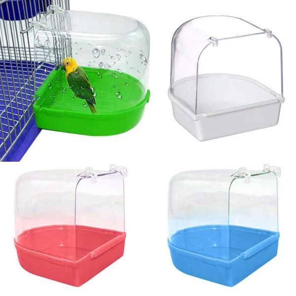 durable pet bird transparent bathing tub bathtub shower box hanging cage decor easy to clean cages
durable pet bird transparent bathing tub bathtub shower box hanging cage decor easy to clean cages