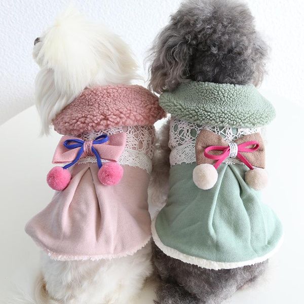cat costumes clothes big wool ball embroidered jacket dog coats dress cotton-padded warm clothing for dogs puppy pet chihuahua 
cat costumes clothes big wool ball embroidered jacket dog coats dress cotton-padded warm clothing for dogs puppy pet chihuahua