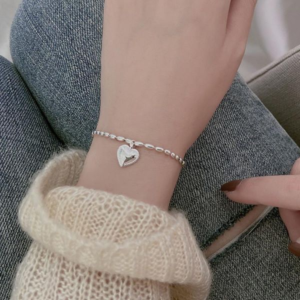 link, chain hip hop metal bracelet female simple fashion love heart vintage silver color dainty bracelets for women wedding jewelry, Black
link, chain hip hop metal bracelet female simple fashion love heart vintage silver color dainty bracelets for women wedding jewelry, Black