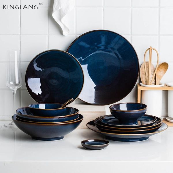 1/2/4/6 person dinner set deep blue color ceramic retro glazed dinnerware plate household rice dish sets
1/2/4/6 person dinner set deep blue color ceramic retro glazed dinnerware plate household rice dish sets
