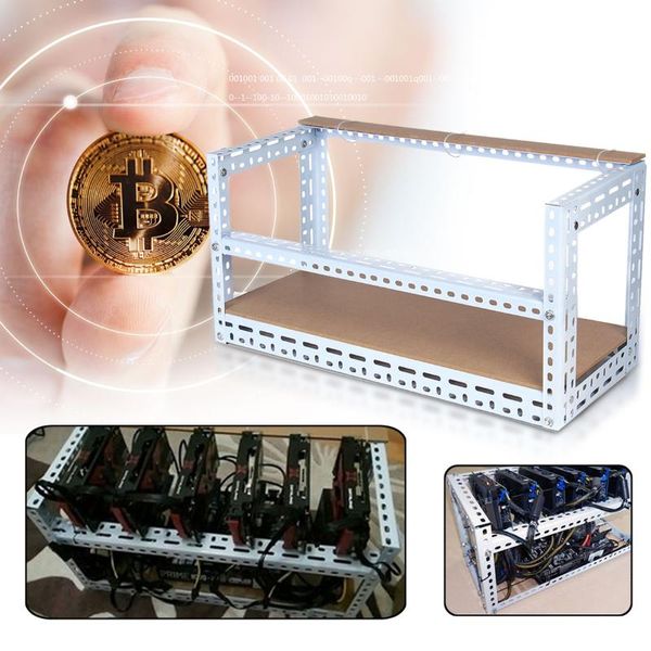 mining rig machine 6 gpu open air case stackable computer miner frame ethereum server chassis fans & coolings
mining rig machine 6 gpu open air case stackable computer miner frame ethereum server chassis fans & coolings