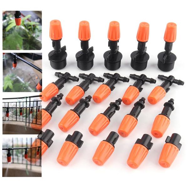 watering equipments 10~100pcs micro drip irrigation system atomizing nozzles+joints automatic kits garden adjustable nozzle
watering equipments 10~100pcs micro drip irrigation system atomizing nozzles+joints automatic kits garden adjustable nozzle
