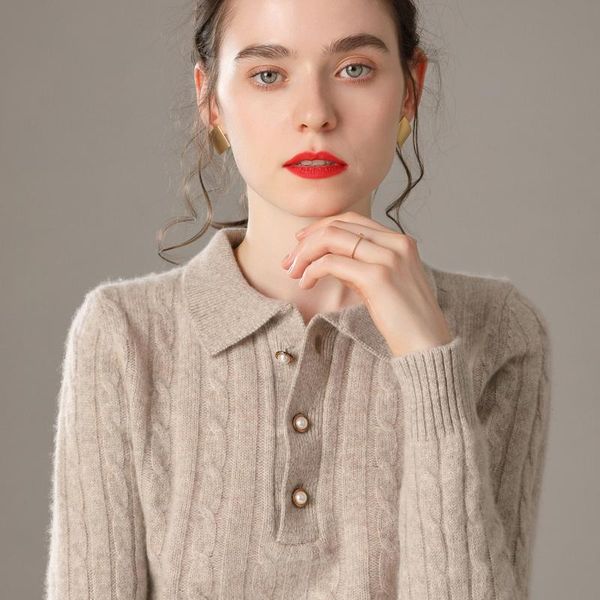 women's sweaters lhzsyy2021 doll lapel cashmere sweater blouse collar full body twist pullover autumn winter fashion pure wool wild thi, White;black
women's sweaters lhzsyy2021 doll lapel cashmere sweater blouse collar full body twist pullover autumn winter fashion pure wool wild thi, White;black