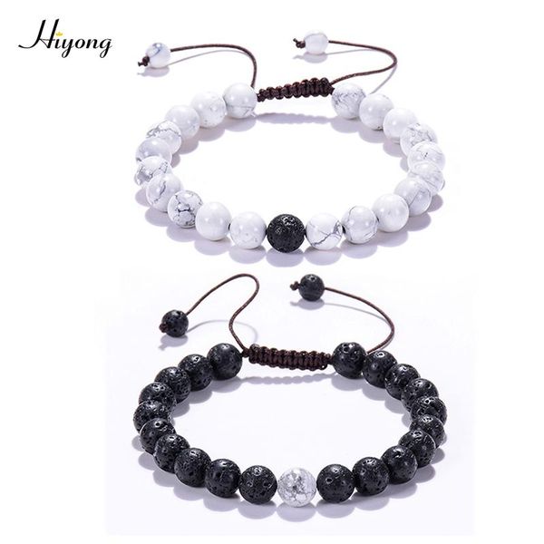 2pcs adjustable white howlite bracelet lava stone essential oil anxiety diffuser natural couple bracelets bangle beaded, strands, Black
2pcs adjustable white howlite bracelet lava stone essential oil anxiety diffuser natural couple bracelets bangle beaded, strands, Black