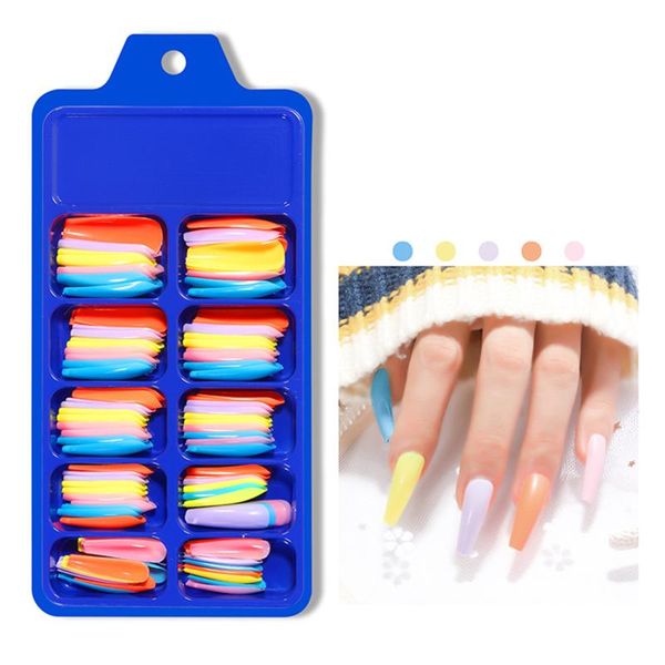 100pcs fake nails tips clear acrylic nail full cover false artificial coffin shaped color, Red;gold
100pcs fake nails tips clear acrylic nail full cover false artificial coffin shaped color, Red;gold