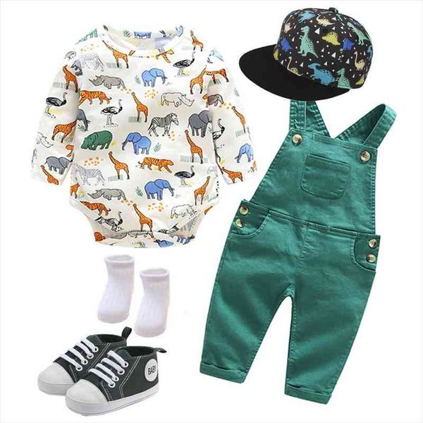 newborn baby boy girl clothes romper long sleeve spring cartoon bodysuit bib pant outfit children set cute infant rompers, White
newborn baby boy girl clothes romper long sleeve spring cartoon bodysuit bib pant outfit children set cute infant rompers, White