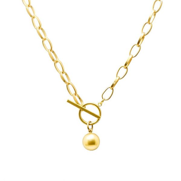pendant necklaces sweater chain 60cm round bead necklace stainless steel hip hop trend for women, Silver
pendant necklaces sweater chain 60cm round bead necklace stainless steel hip hop trend for women, Silver