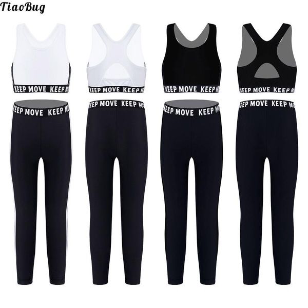 yoga outfit tiaobug 2pcs kids girls sport suit u neck sleeveless letters printed webbing crop vest and pants set for running gym dance
yoga outfit tiaobug 2pcs kids girls sport suit u neck sleeveless letters printed webbing crop vest and pants set for running gym dance