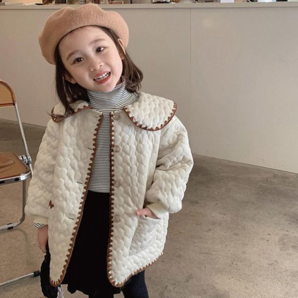 jackets girl's thicken coats and 2021 warm-keep clothing turn-down collar winter outerwear single breasted jacket with pocket, Blue;gray
jackets girl's thicken coats and 2021 warm-keep clothing turn-down collar winter outerwear single breasted jacket with pocket, Blue;gray