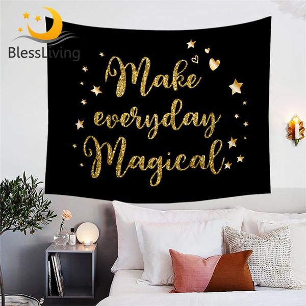 tapestries blessliving golden letters tapestry wall hanging glitter decorative carpet luxury bedspreads magic blanket sheets
tapestries blessliving golden letters tapestry wall hanging glitter decorative carpet luxury bedspreads magic blanket sheets
