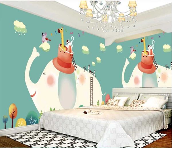 wallpapers custom wallpaper 3d/8d mural children's room hand-painted small fresh elephant animal indoor background wall
wallpapers custom wallpaper 3d/8d mural children's room hand-painted small fresh elephant animal indoor background wall
