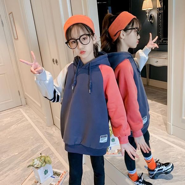 hoodies & sweatshirts girls' kids outwear 2021 classic velvet thicken warm winter autumn cotton fleece outdoor children's clothing, Black
hoodies & sweatshirts girls' kids outwear 2021 classic velvet thicken warm winter autumn cotton fleece outdoor children's clothing, Black