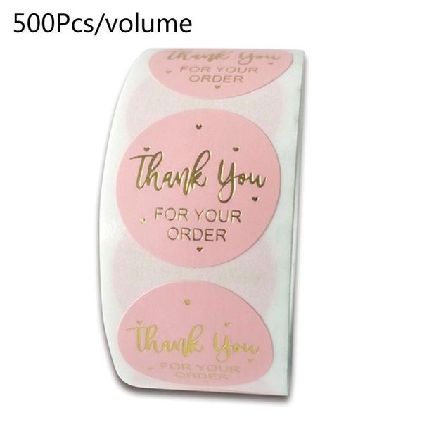 gift wrap 500pcs thank you for your order stickers with gold foil round seal label handmae 11ua
gift wrap 500pcs thank you for your order stickers with gold foil round seal label handmae 11ua
