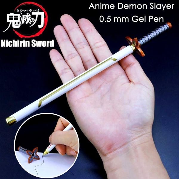 gel pens anime demon slayer sword pen 0.5mm black ink refill writing school stationery supplies kimetsu no yaiba
gel pens anime demon slayer sword pen 0.5mm black ink refill writing school stationery supplies kimetsu no yaiba