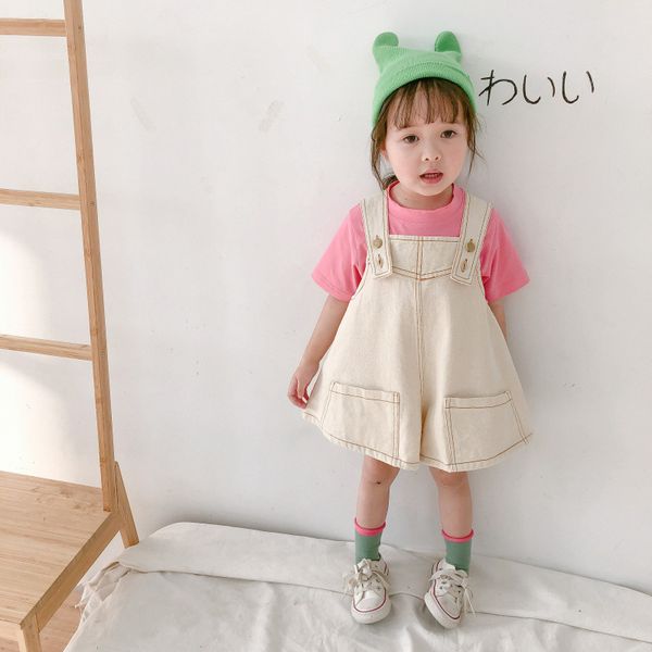 2021 summer new baby girls denim overalls korean style kids clothes trumpet braces jeans jumpsuits children skirt trousers, Blue
2021 summer new baby girls denim overalls korean style kids clothes trumpet braces jeans jumpsuits children skirt trousers, Blue