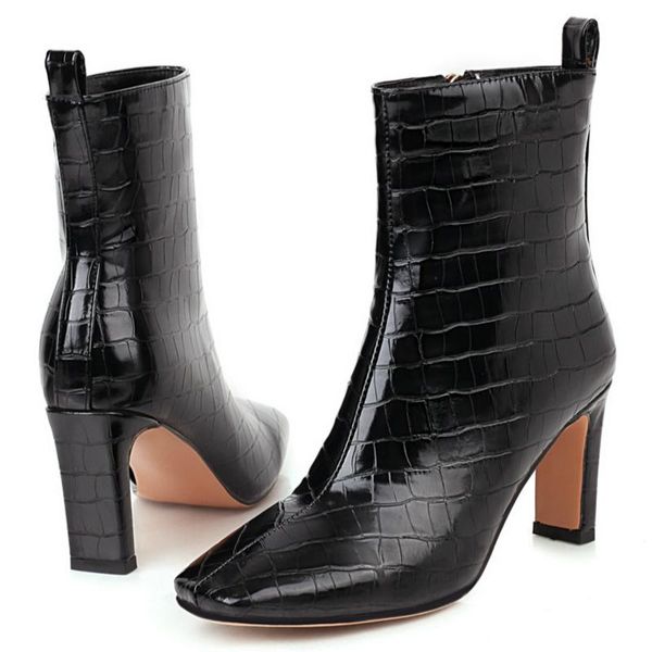 boots fashion shoes women autumn ankle 2021 short for heeled cowboy large size 48, Black
boots fashion shoes women autumn ankle 2021 short for heeled cowboy large size 48, Black