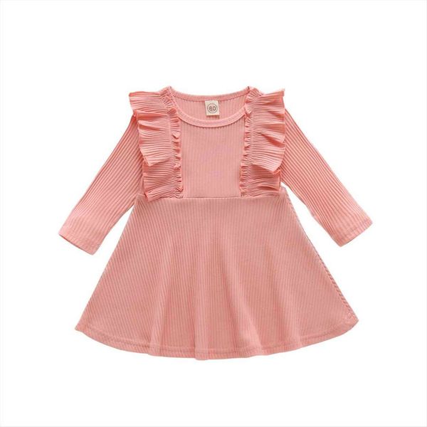 kids girls long sleeve ruffles girl dress wild lace princess round neck knitted solid color sundress 1 6t, Red;yellow
kids girls long sleeve ruffles girl dress wild lace princess round neck knitted solid color sundress 1 6t, Red;yellow
