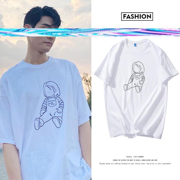 men's t-shirts word of honor wen kexing actor gong jun same blue printed t-shirt for men and women kawaii clothes summer plus size, White;black
men's t-shirts word of honor wen kexing actor gong jun same blue printed t-shirt for men and women kawaii clothes summer plus size, White;black
