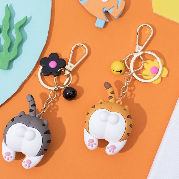 2021 fashion keychain new creative kirky tiger cat buttock men's and women's backpack keychain, Silver
2021 fashion keychain new creative kirky tiger cat buttock men's and women's backpack keychain, Silver