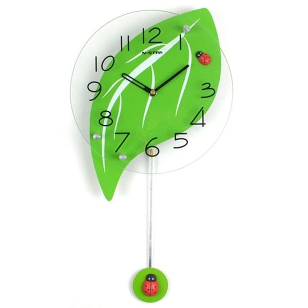 wall clocks clock modern decoration living room fashion creative mute swing bedroom pastoral cartoon leaf
wall clocks clock modern decoration living room fashion creative mute swing bedroom pastoral cartoon leaf