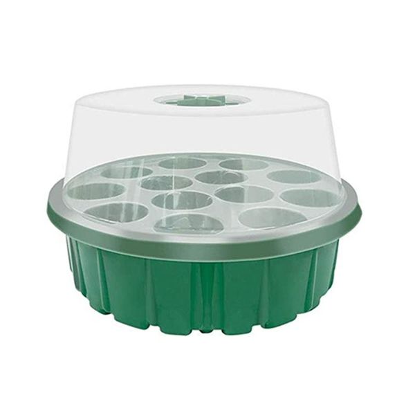 planters & pots round 13-holes breathable seedling tray seed starter box for gardening bonsai moisturizing succulent cultivation
planters & pots round 13-holes breathable seedling tray seed starter box for gardening bonsai moisturizing succulent cultivation
