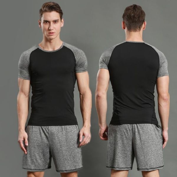 running jerseys quick dry tight outdoor bodybuilding compression fitness t-shirt men's t shirt sports jogging short sleeves, Black;blue
running jerseys quick dry tight outdoor bodybuilding compression fitness t-shirt men's t shirt sports jogging short sleeves, Black;blue