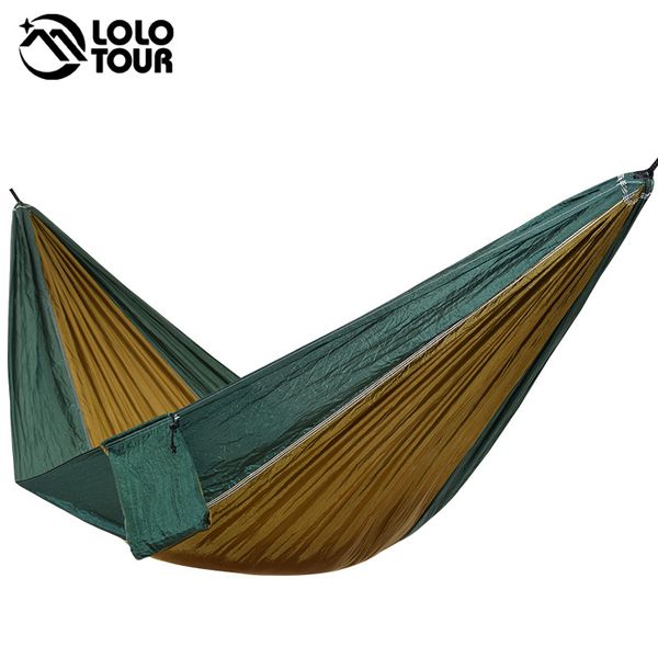ultralight 1 person hammock portable single outdoor camping hamak hiking climbing durable hamac can hold 200kg 230*90cm
ultralight 1 person hammock portable single outdoor camping hamak hiking climbing durable hamac can hold 200kg 230*90cm
