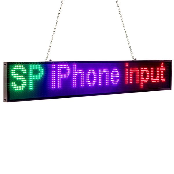 66cm led sign screen p5 rgb full-color 16*128 pixel phone wifi or usb programmable scrolling text led advertising display board
66cm led sign screen p5 rgb full-color 16*128 pixel phone wifi or usb programmable scrolling text led advertising display board