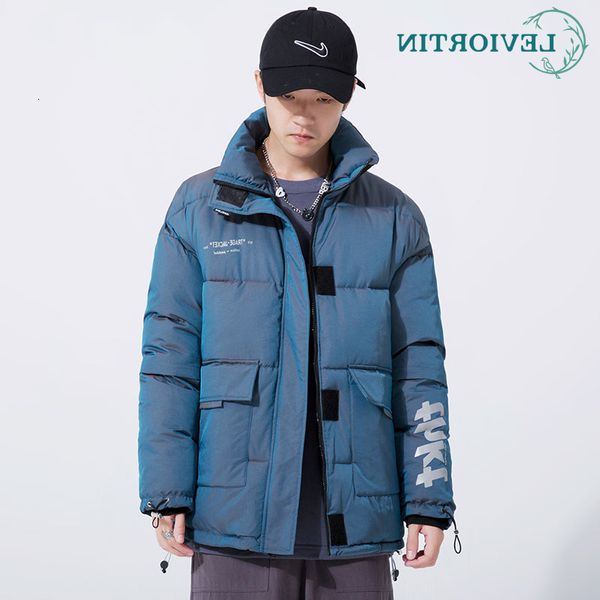 winter cotton padded jacket coat men warm parkas gradient cargo thicken fashion street thick outerwear male clothing, Black
winter cotton padded jacket coat men warm parkas gradient cargo thicken fashion street thick outerwear male clothing, Black