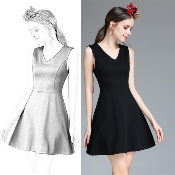 llm small plus size es black spring and summer vest dress2021slim v-neck black bottom dress large a-line vest skirt
llm small plus size es black spring and summer vest dress2021slim v-neck black bottom dress large a-line vest skirt