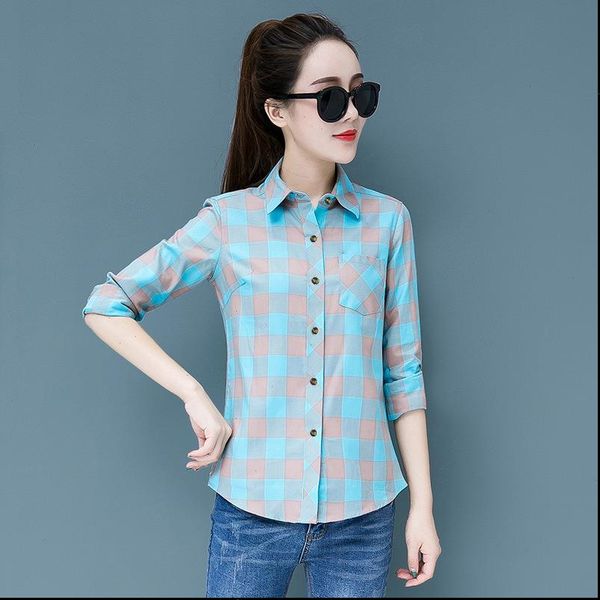 spring women blouses long sleeve plaid blouse korean casual streetwear shirts elegant office shirt 5xl plus size ladies print, White
spring women blouses long sleeve plaid blouse korean casual streetwear shirts elegant office shirt 5xl plus size ladies print, White
