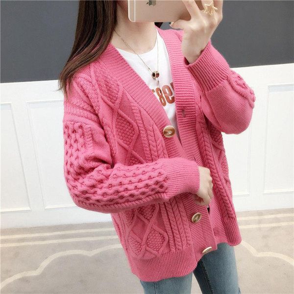 women's vests women sweater cardigan autumn winter female v neck single breasted thicken ladies long sleeve knitting q134, Black;white
women's vests women sweater cardigan autumn winter female v neck single breasted thicken ladies long sleeve knitting q134, Black;white