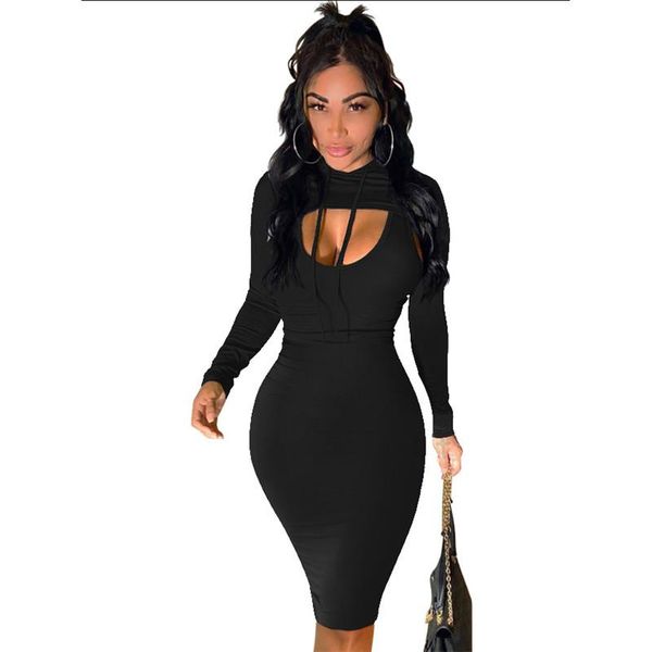 casual dresses women long sleeves dress night club solid color autumn ladies hollow out clothes, Black;gray
casual dresses women long sleeves dress night club solid color autumn ladies hollow out clothes, Black;gray