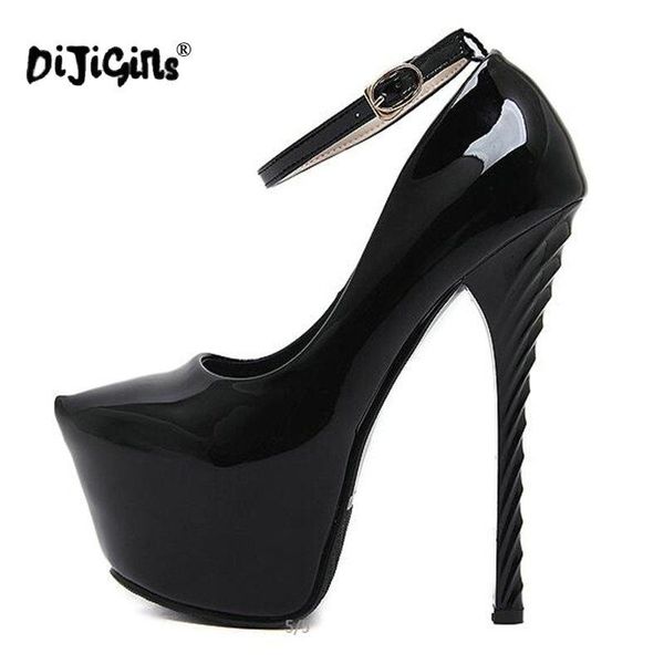 patent leather high heels platform shoes pumps women's dress fashion wedding pointed toe lady, Black
patent leather high heels platform shoes pumps women's dress fashion wedding pointed toe lady, Black