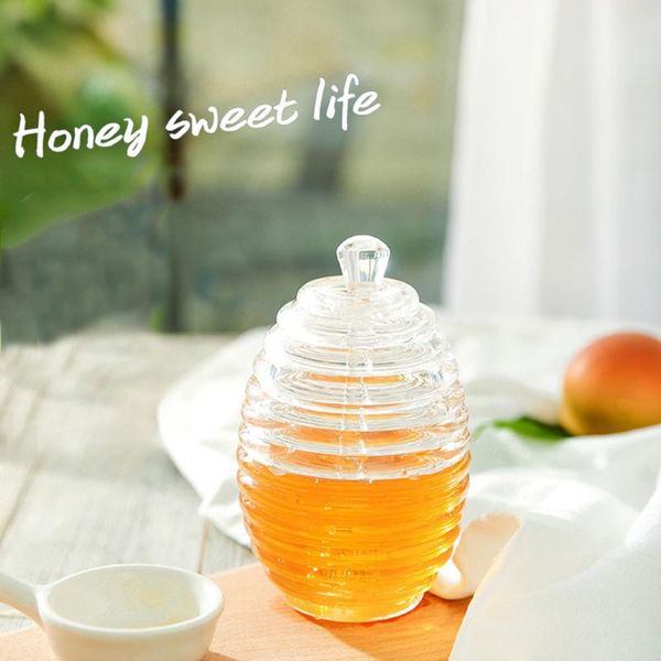 storage bottles & jars 265ml bee honey jar with stirring rod spoon juice jam sticks dip drizzler dispenser storing home kitchen tools
storage bottles & jars 265ml bee honey jar with stirring rod spoon juice jam sticks dip drizzler dispenser storing home kitchen tools
