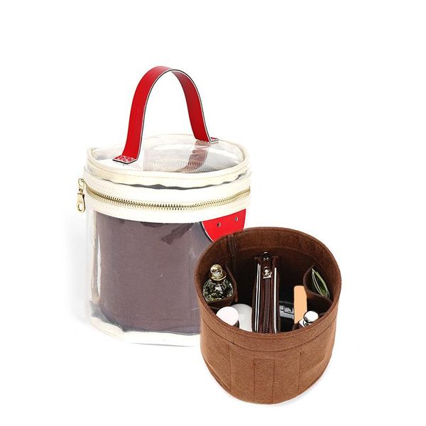 cosmetic bags & cases felt storage organizer for female cosmetics insert fit women's luxury designer brand cannes round makeup bag
cosmetic bags & cases felt storage organizer for female cosmetics insert fit women's luxury designer brand cannes round makeup bag