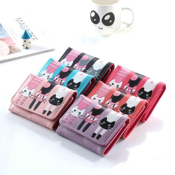 wallets brand women 2021 casual handle purse large capacity card cash holder luxury cat cartoon pattern designer wallet, Red;black
wallets brand women 2021 casual handle purse large capacity card cash holder luxury cat cartoon pattern designer wallet, Red;black