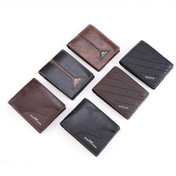 wallets 2021 arrival men's wallet fashion smooth soft leather cross-section multi-function tide short man's, Red;black
wallets 2021 arrival men's wallet fashion smooth soft leather cross-section multi-function tide short man's, Red;black