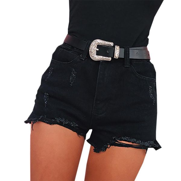 women's jeans women shorts ripped hole summer button casual pocket trousers streetwear denim pants, Blue
women's jeans women shorts ripped hole summer button casual pocket trousers streetwear denim pants, Blue