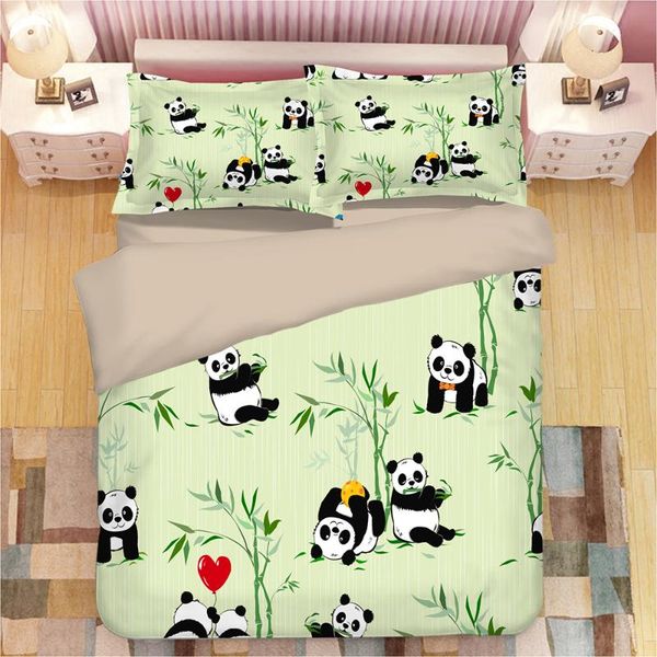 bedding sets 3d panda print set duvet covers pillowcases one piece comforter bedclothes bed linen (not sheets) 02
bedding sets 3d panda print set duvet covers pillowcases one piece comforter bedclothes bed linen (not sheets) 02