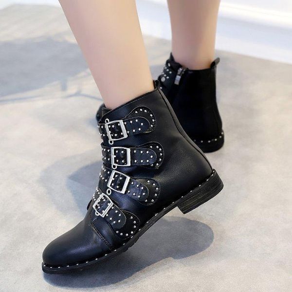 boots summer spring autumn casual rivet fashion female plus size black belt buckle leather lightweight shoes
boots summer spring autumn casual rivet fashion female plus size black belt buckle leather lightweight shoes