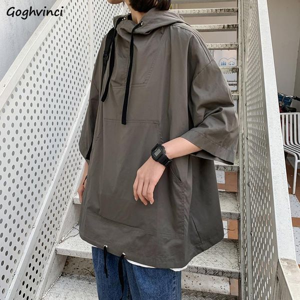 women's hoodies & sweatshirts women solid half-sleeve hooded loose harajuku bf front pockets couple street wear lace up womens stylis, Black
women's hoodies & sweatshirts women solid half-sleeve hooded loose harajuku bf front pockets couple street wear lace up womens stylis, Black