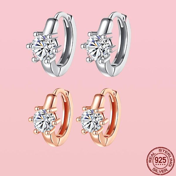 hoop & huggie 925 sterling silver pendiente sparkling 18k rose gold earrings for women fashion earring jewelry joyas gift, Golden;silver
hoop & huggie 925 sterling silver pendiente sparkling 18k rose gold earrings for women fashion earring jewelry joyas gift, Golden;silver