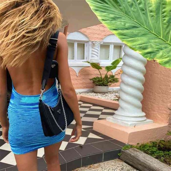 cryptographic fashion knitted 2021 summer dress women sleeveless backless halter mini dresses bodycon chic beach dress, Black;gray
cryptographic fashion knitted 2021 summer dress women sleeveless backless halter mini dresses bodycon chic beach dress, Black;gray