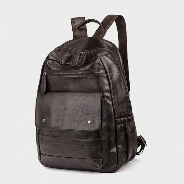 backpack retro soft men business travel waterproof briefcase zipper hasp lapbag high capacity leather
backpack retro soft men business travel waterproof briefcase zipper hasp lapbag high capacity leather