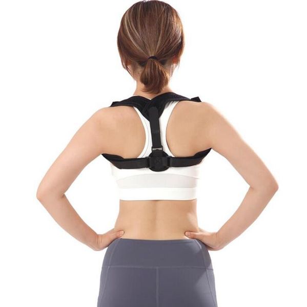 back support corrector belt band brace shoulder lumbar strap pain relief posture, Black;blue
back support corrector belt band brace shoulder lumbar strap pain relief posture, Black;blue
