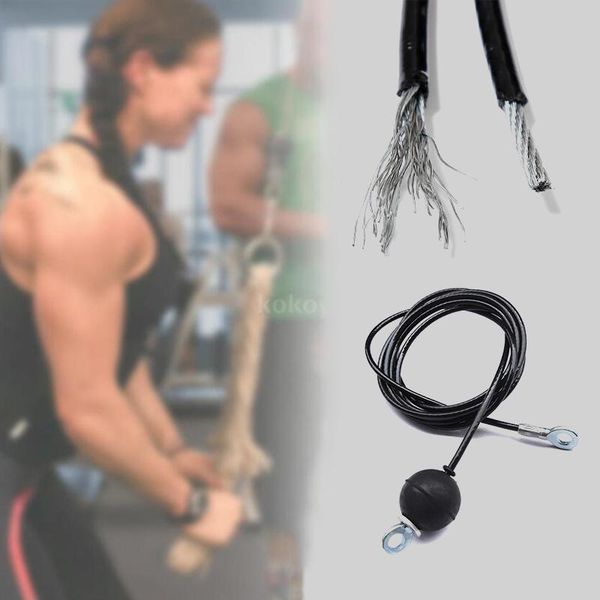 resistance bands 1.4m/1.8m/2m/2.5m gym wire rope heavy duty steel wirerope for home cable machine fitness pulley accessories
resistance bands 1.4m/1.8m/2m/2.5m gym wire rope heavy duty steel wirerope for home cable machine fitness pulley accessories