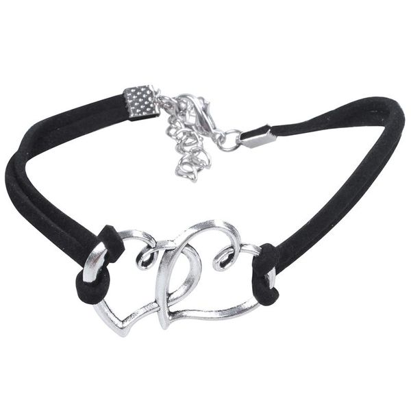 charm bracelets handmand love heart jewelry woven cord bracelet, Golden;silver
charm bracelets handmand love heart jewelry woven cord bracelet, Golden;silver