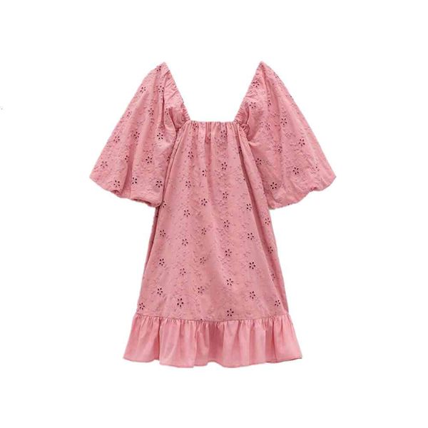 casual dresses 2021 women's clothes square turtleneck sleeves, embroidered mini skirt pink, Black;gray
casual dresses 2021 women's clothes square turtleneck sleeves, embroidered mini skirt pink, Black;gray