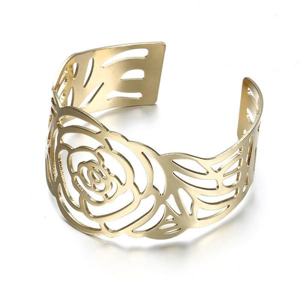 bangle trendy lover bangles for woman gold/silver color stainless steel open big female punk curb party accessor, Black
bangle trendy lover bangles for woman gold/silver color stainless steel open big female punk curb party accessor, Black